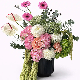Earth Bloom in Brown Vase