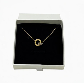 Necklace Gold Circle